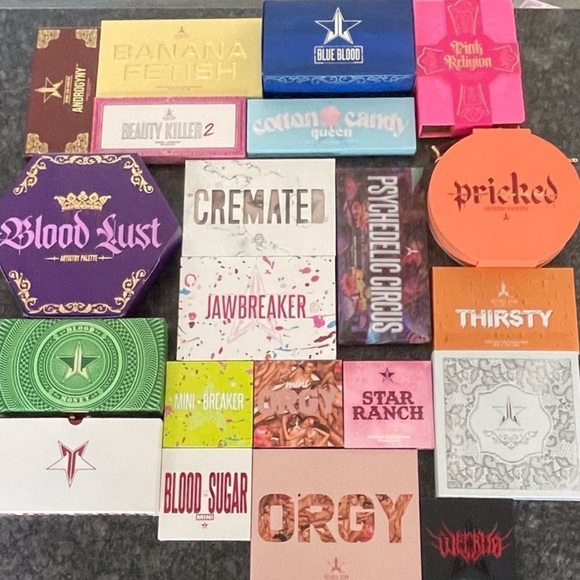 Jeffree Star Other - Jeffree Star MYSTERY over twice the fun lot ❤️ it or💰back have🧁& eat it too